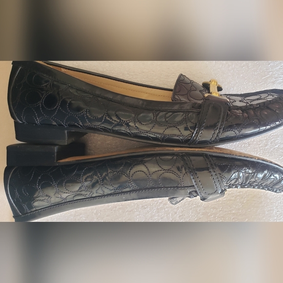 ❌RESERVED❌ Coach: Eve Signature Loafers - Picture 4 of 9